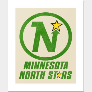 Defunct Minnesota North Stars Hockey Team Posters and Art